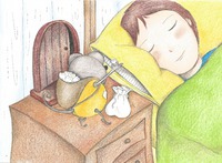 Ilustracion libro :Los dientes de Perez (editorial Babidibu)
